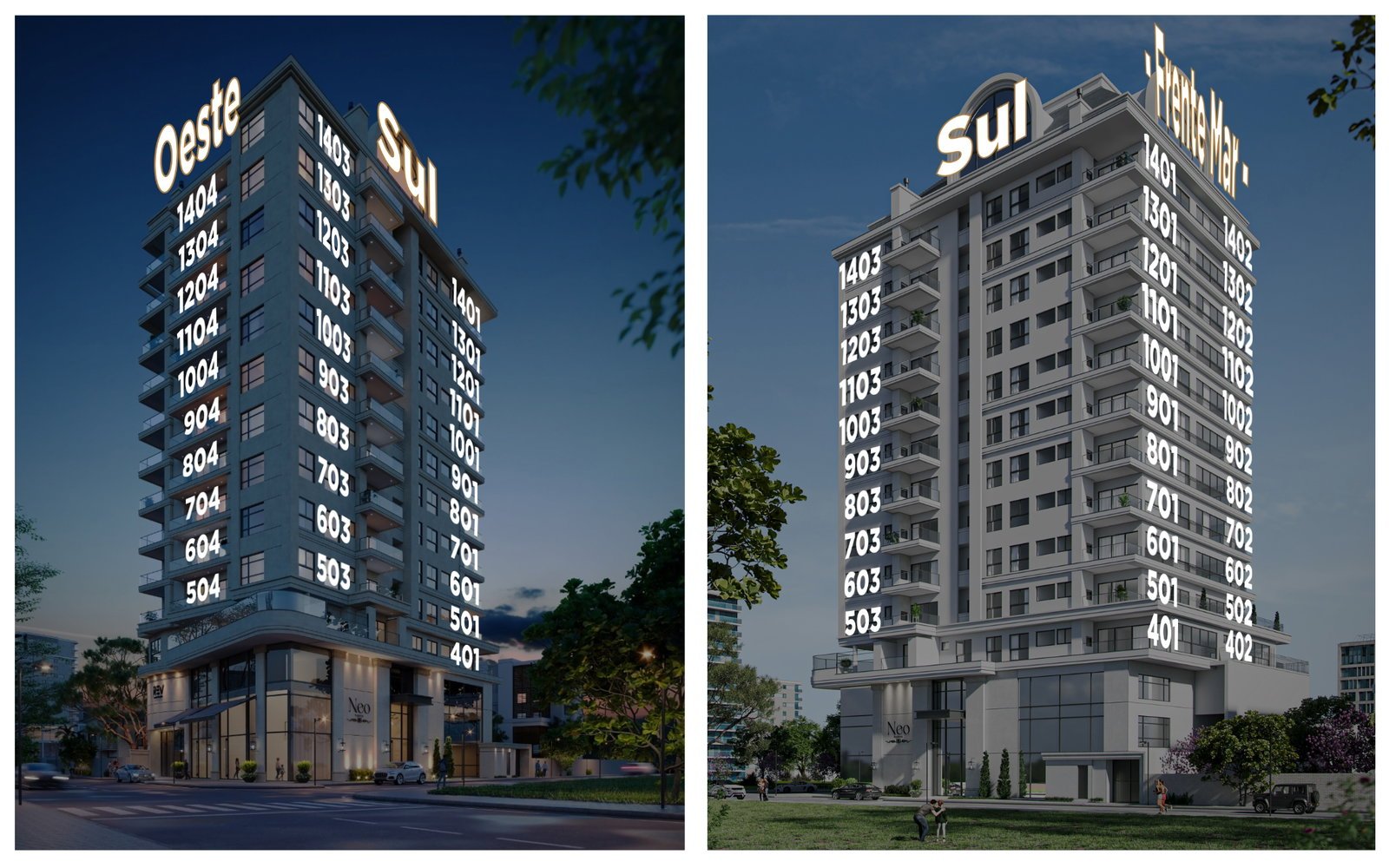 Apartamento no Neo Residence em Balneário Piçarras (SC) | REV