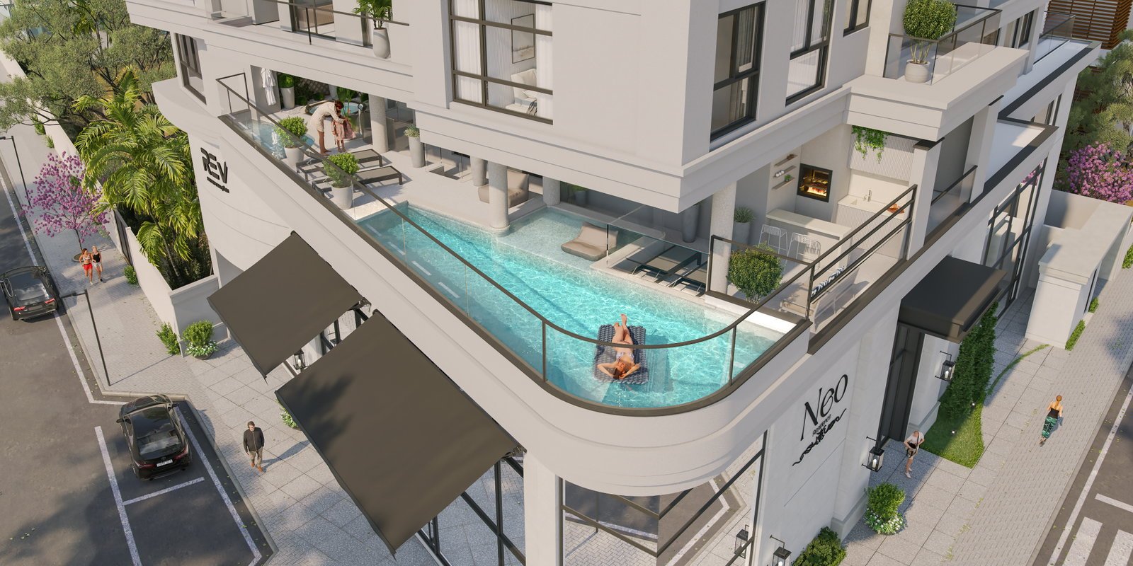 aplat-rev-neo-piscina-01 Apartamento no Neo Residence em Balneário Piçarras (SC) | REV