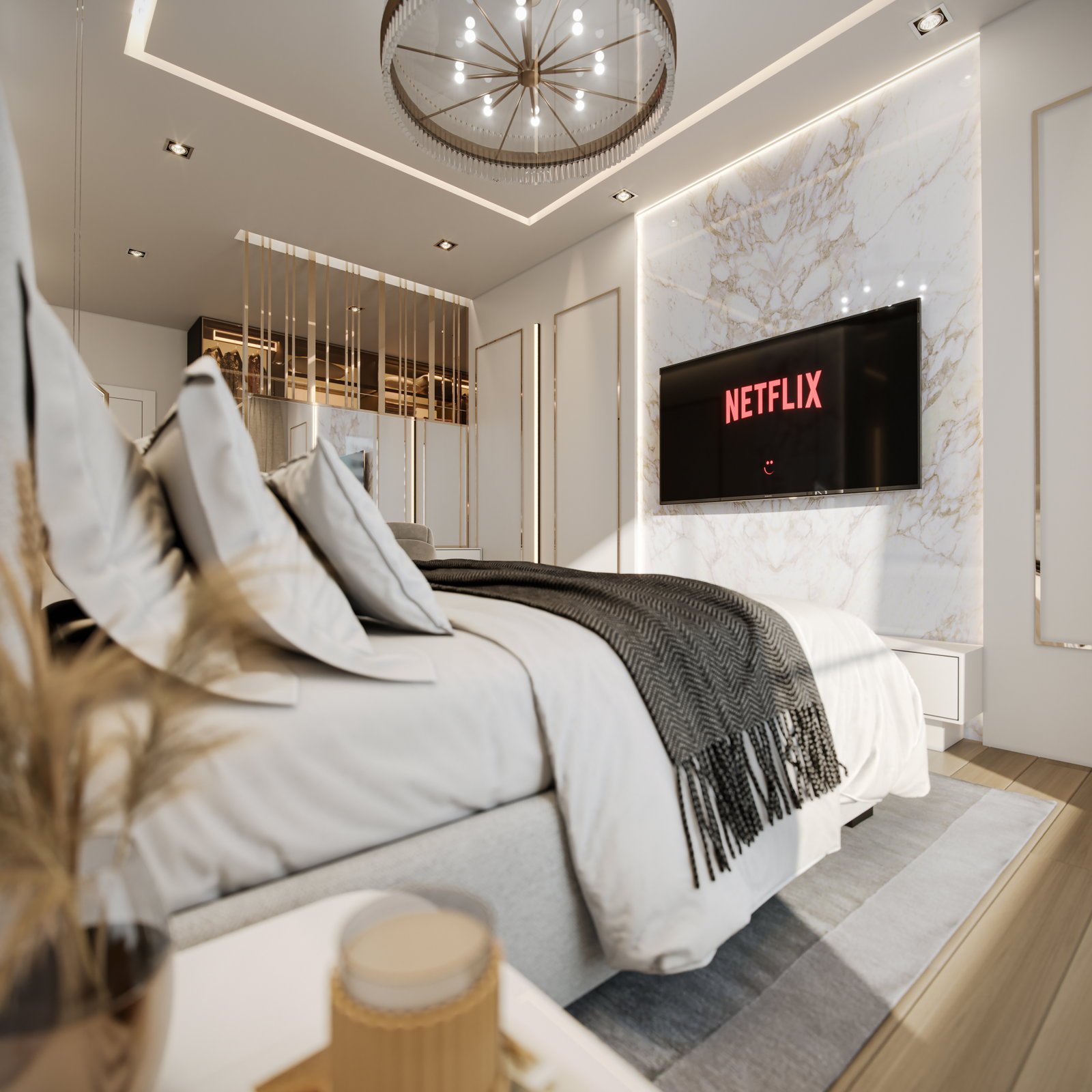 aplat-rev-neo-suite-master-02 Apartamento no Neo Residence em Balneário Piçarras (SC) | REV
