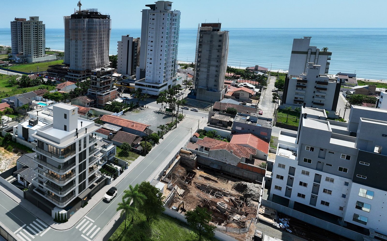 aplat-roll-blue-sea-vista-aerea-01 Apartamento no Blue Sea Residence em Balneário Piçarras (SC) | ROLL