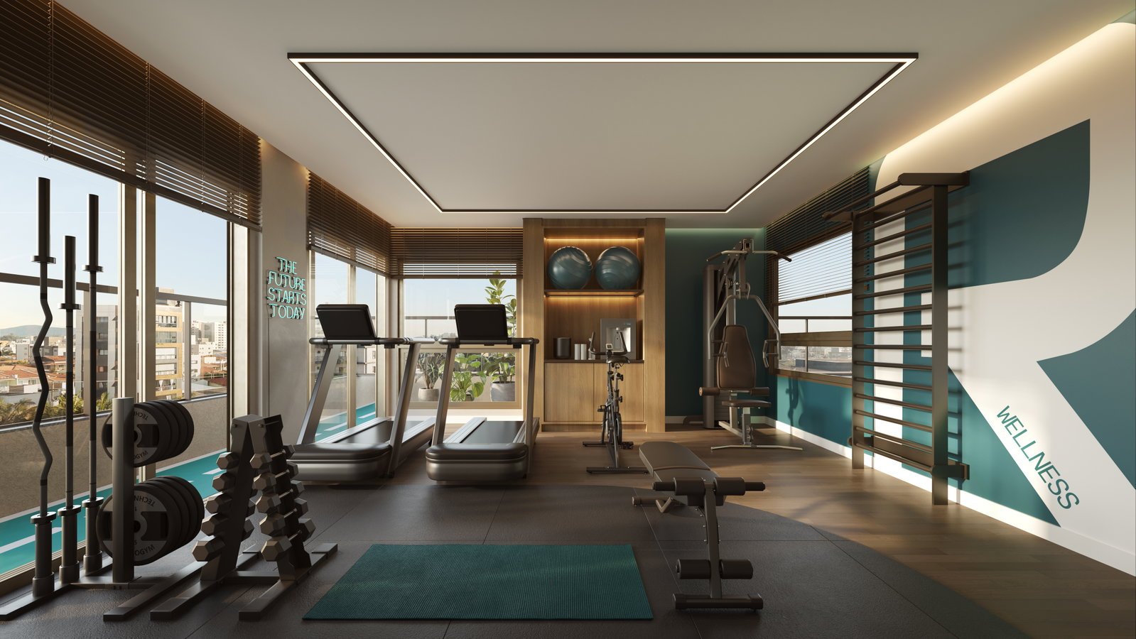 aplat-roll-carmel-academia-01 Apartamento no Carmel by The Sea em Barra Velha (SC) | ROLL