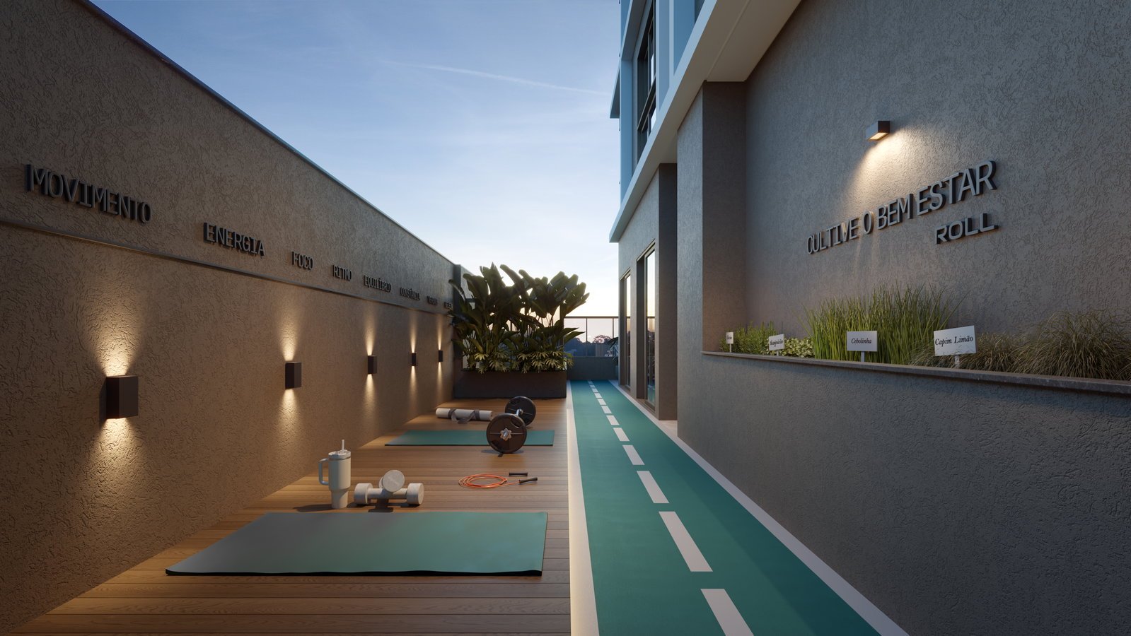 aplat-roll-carmel-yoga-01 Apartamento no Carmel by The Sea em Barra Velha (SC) | ROLL