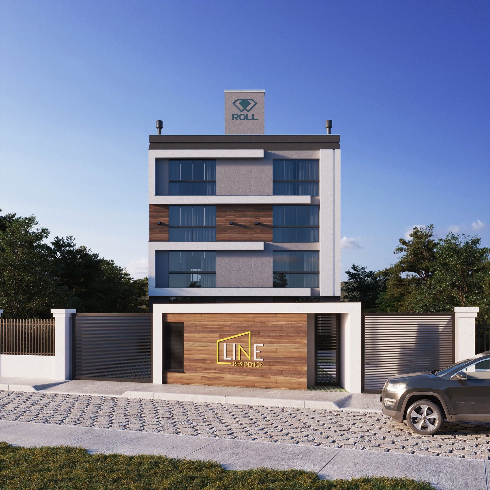 aplat-roll-line-fachada-01 Apartamento no Line Residence em Camboriú (SC) | ROLL