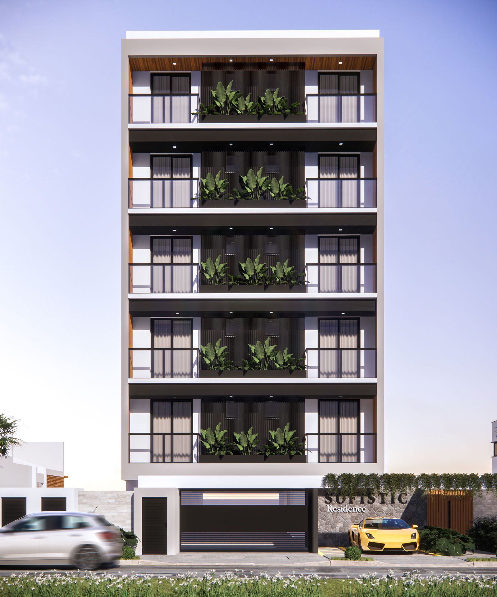 aplat-scelta-sofistic-fachada-01 Apartamento no Sofistic Residence em Joinville (SC) | SCELTA