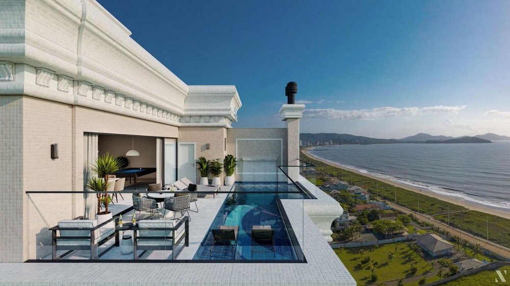 Apartamento no Terraço del Mare Residencial em Balneário Piçarras (SC) | TAUF