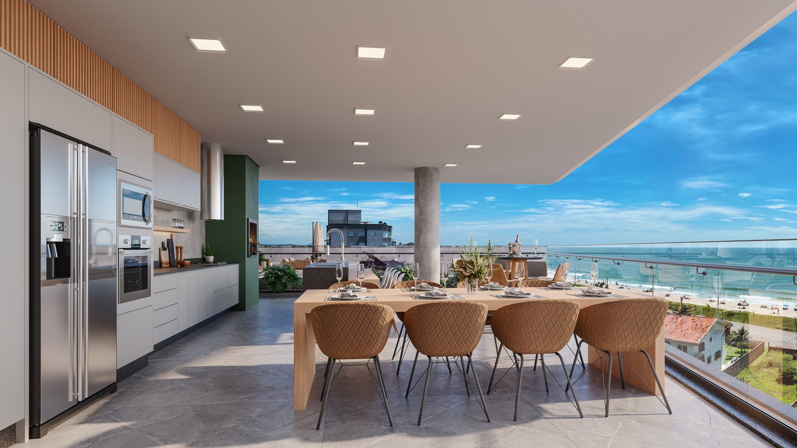 aplat-tauf-momentun-gourmet-02 Apartamento no Momentum Residence em Balneário Piçarras (SC) | TAUF