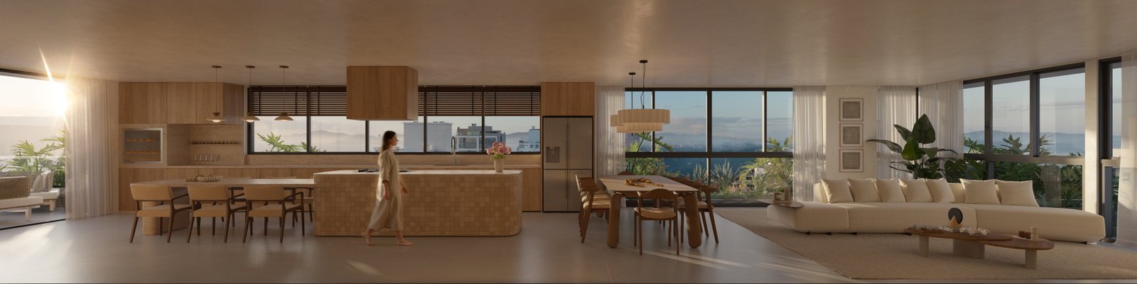 aplat-tauf-nuar-living-duplex-01 Apartamento no Nuar Residence em Balneário Piçarras (SC) | TAUF