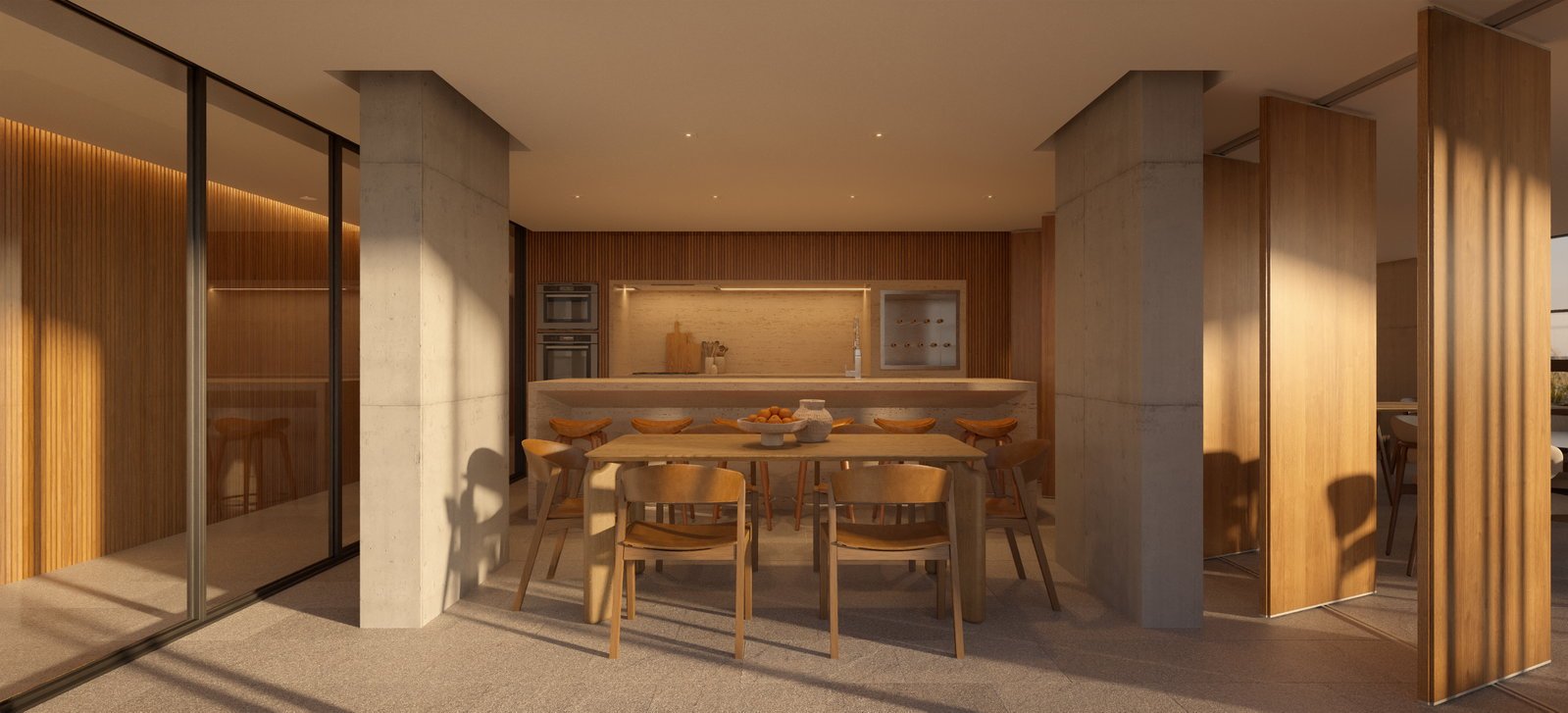 aplat-tauf-nuar-salao-gourmet-01 Apartamento no Nuar Residence em Balneário Piçarras (SC) | TAUF