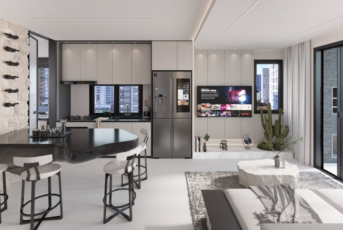 Apartamento no Palazzo di Venezia em Balneário Piçarras (SC) | VECCHI