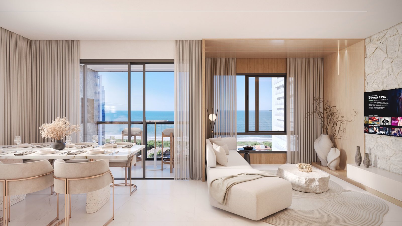 Apartamento no Palazzo di Venezia em Balneário Piçarras (SC) | VECCHI
