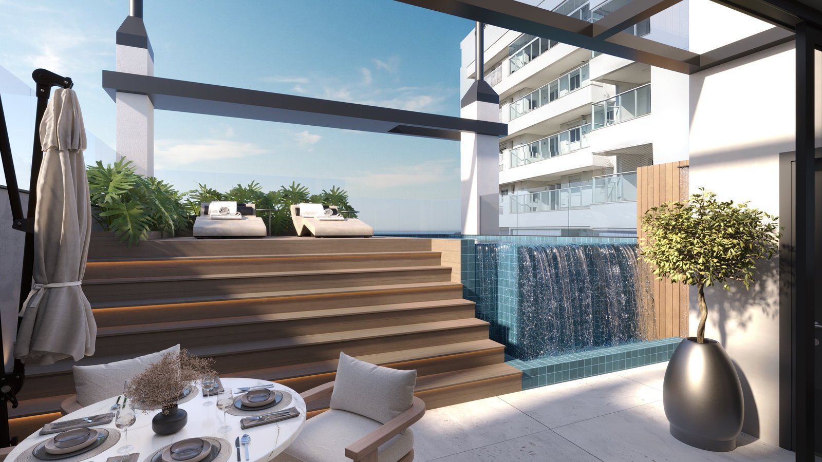 Apartamento no Palazzo di Venezia em Balneário Piçarras (SC) | VECCHI