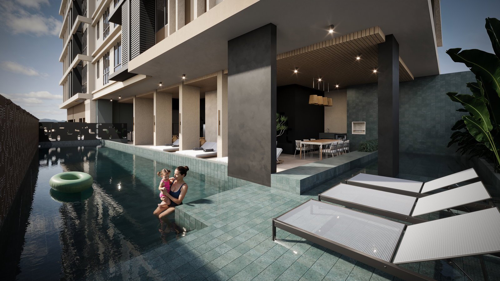 aplat-xpcon-aurun-piscina-02 Apartamento no Aurun Invest Living em Barra Velha (SC) | XPCON