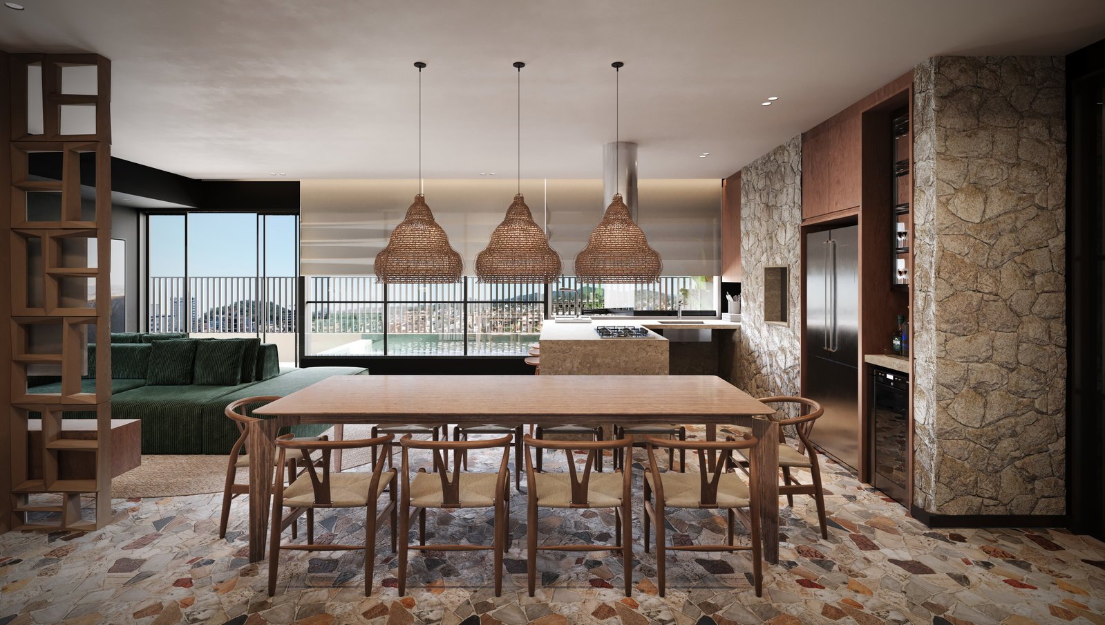 aplat-xpcon-aurun-sala-jantar-01 Apartamento no Aurun Invest Living em Barra Velha (SC) | XPCON