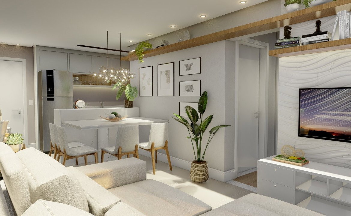 Apartamento no Residencial Ametista em Blumenau (SC) | DG