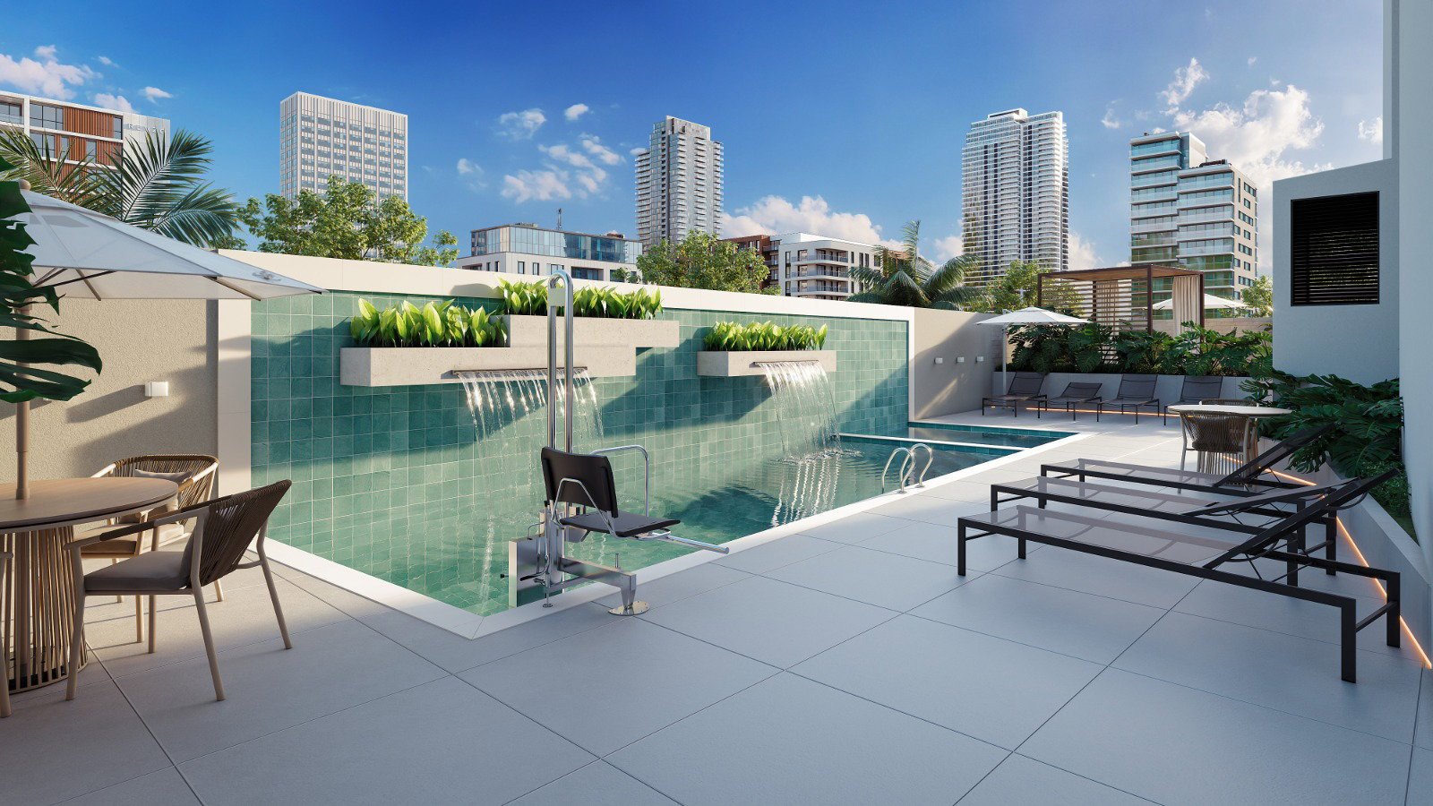 dg-astral-piscina-01 Apartamento no Residencial Astral em Porto Belo (SC) | DG