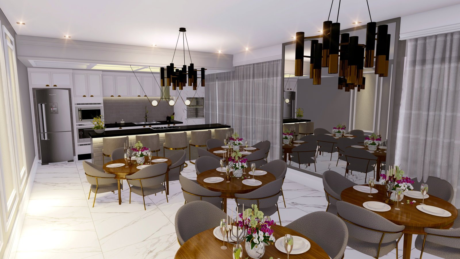 dg-grand-palace-salao-festas-01 Apartamento no Residencial Grand Palace em Timbó (SC) | DG