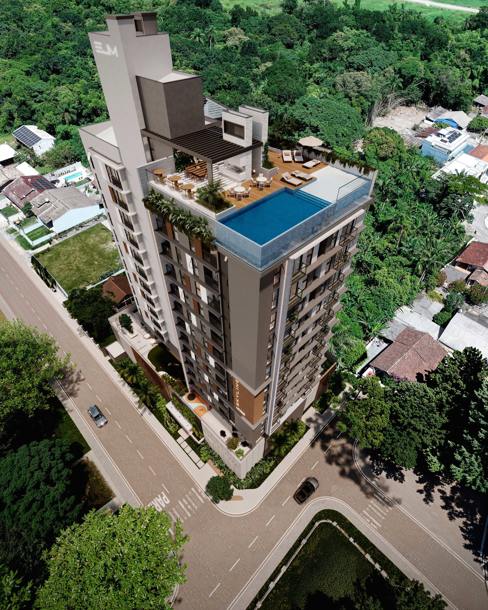 ejm-skyline-fachada-01 Apartamento no Skyline Living em Penha (SC) | EJM