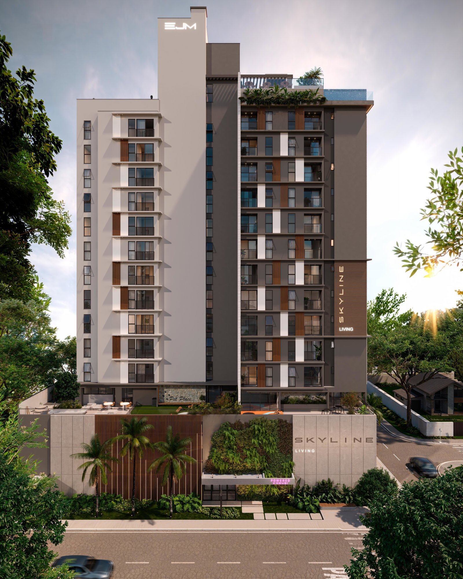 ejm-skyline-fachada-02 Apartamento no Skyline Living em Penha (SC) | EJM