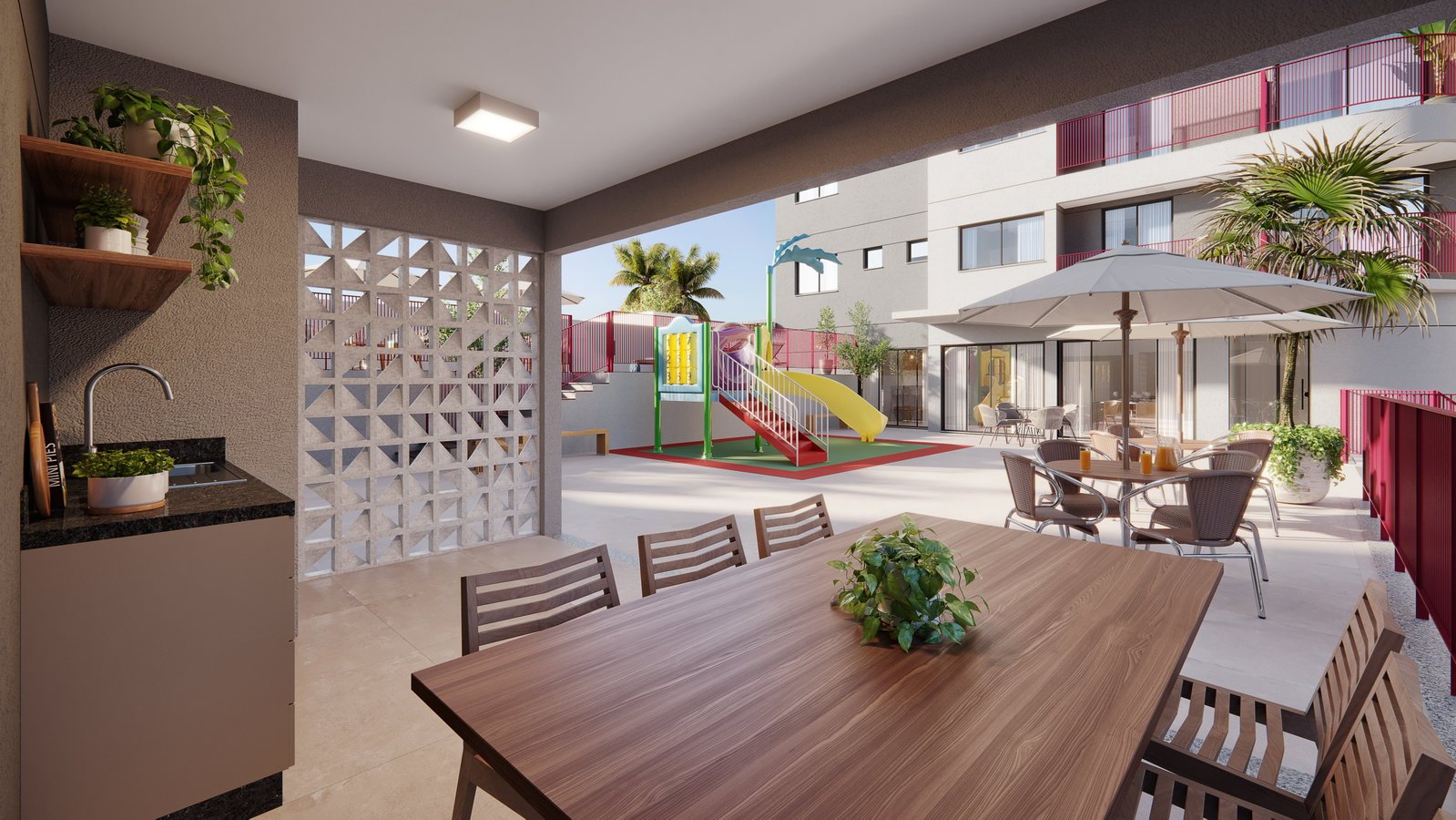 hr-sul-maldivas-area-lazer-01 Apartamento no Residencial Maldivas em Blumenau (SC) | HR SUL