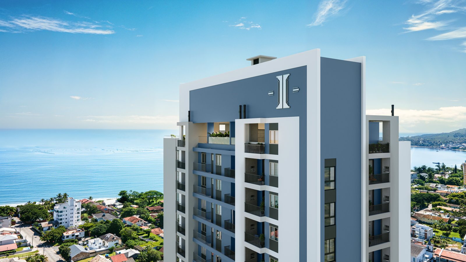 inbrasul-azure-fachada-03 Apartamento no Azure Palm Club em Penha (SC) | INBRASUL