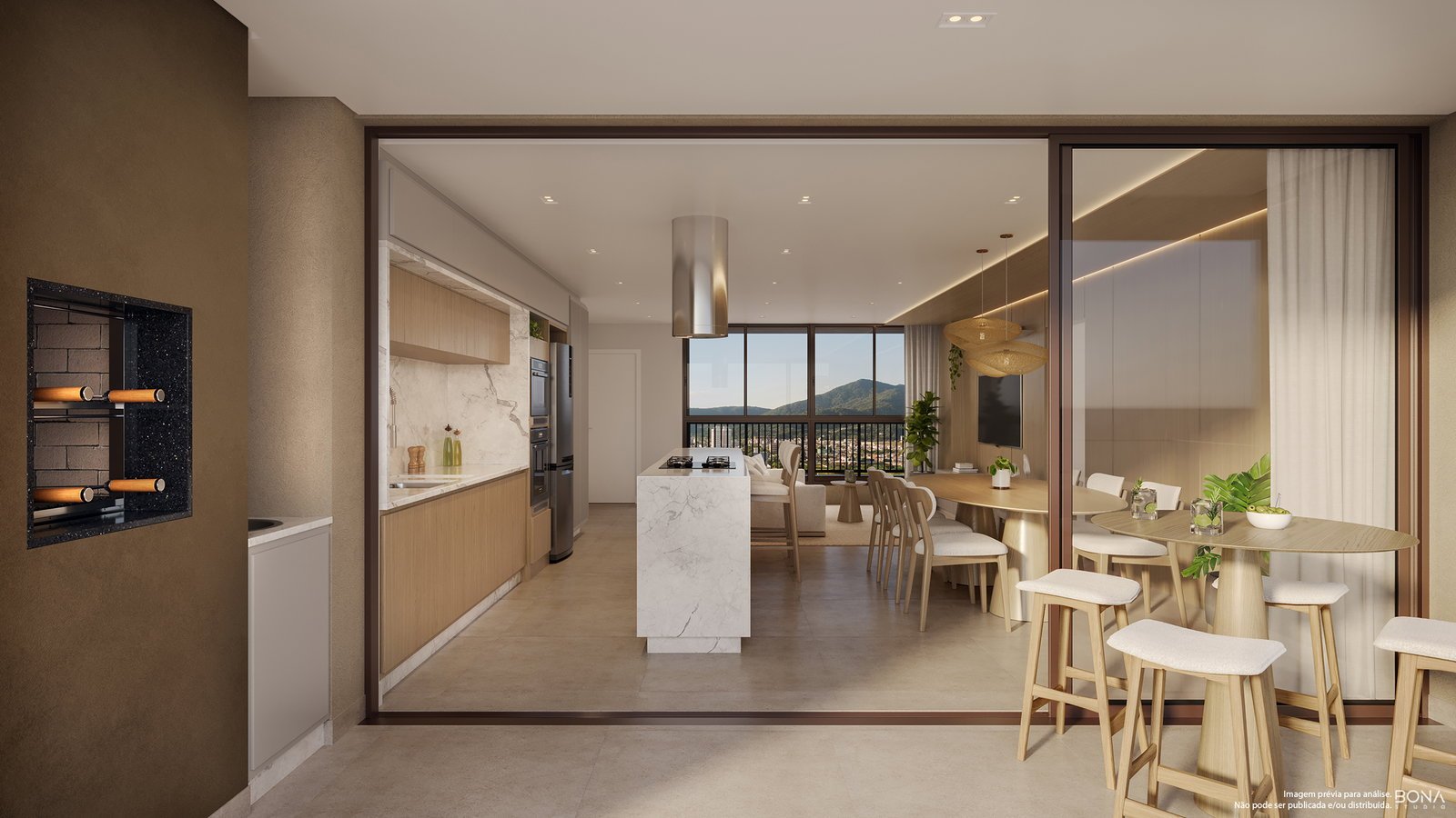 muller-marquardt-algarve-living-01 Apartamento no Algarve Home em Penha (SC) | MULLER E MARQUARDT