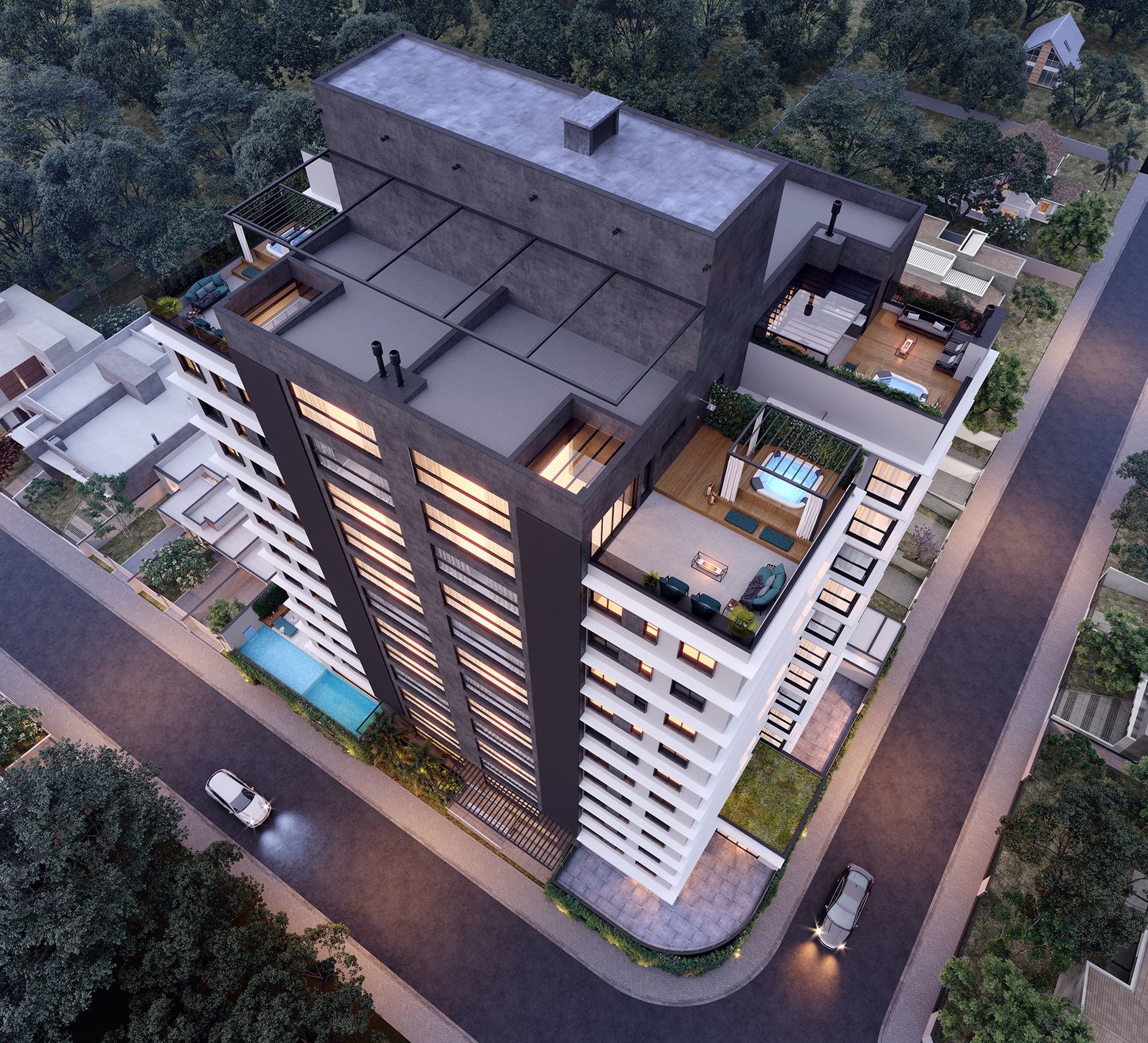 muller-marquardt-millenium-fachada-02 Apartamento no Millennium Park Residence em Jaraguá do Sul (SC) | MULLER E MARQUARDT