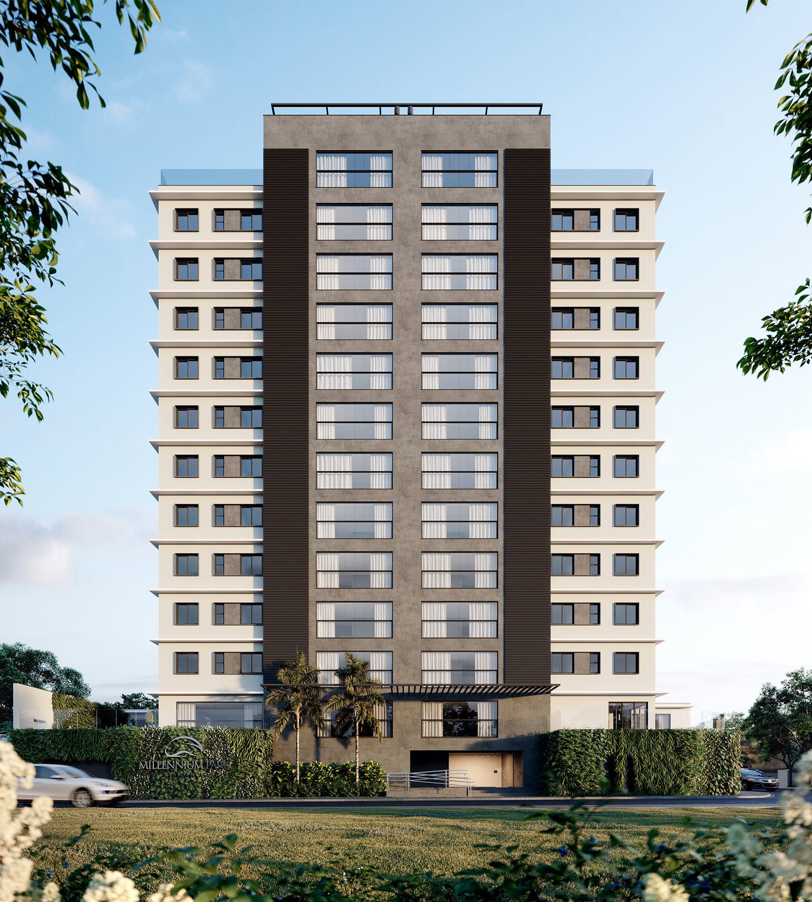 muller-marquardt-millenium-fachada-03 Apartamento no Millennium Park Residence em Jaraguá do Sul (SC) | MULLER E MARQUARDT