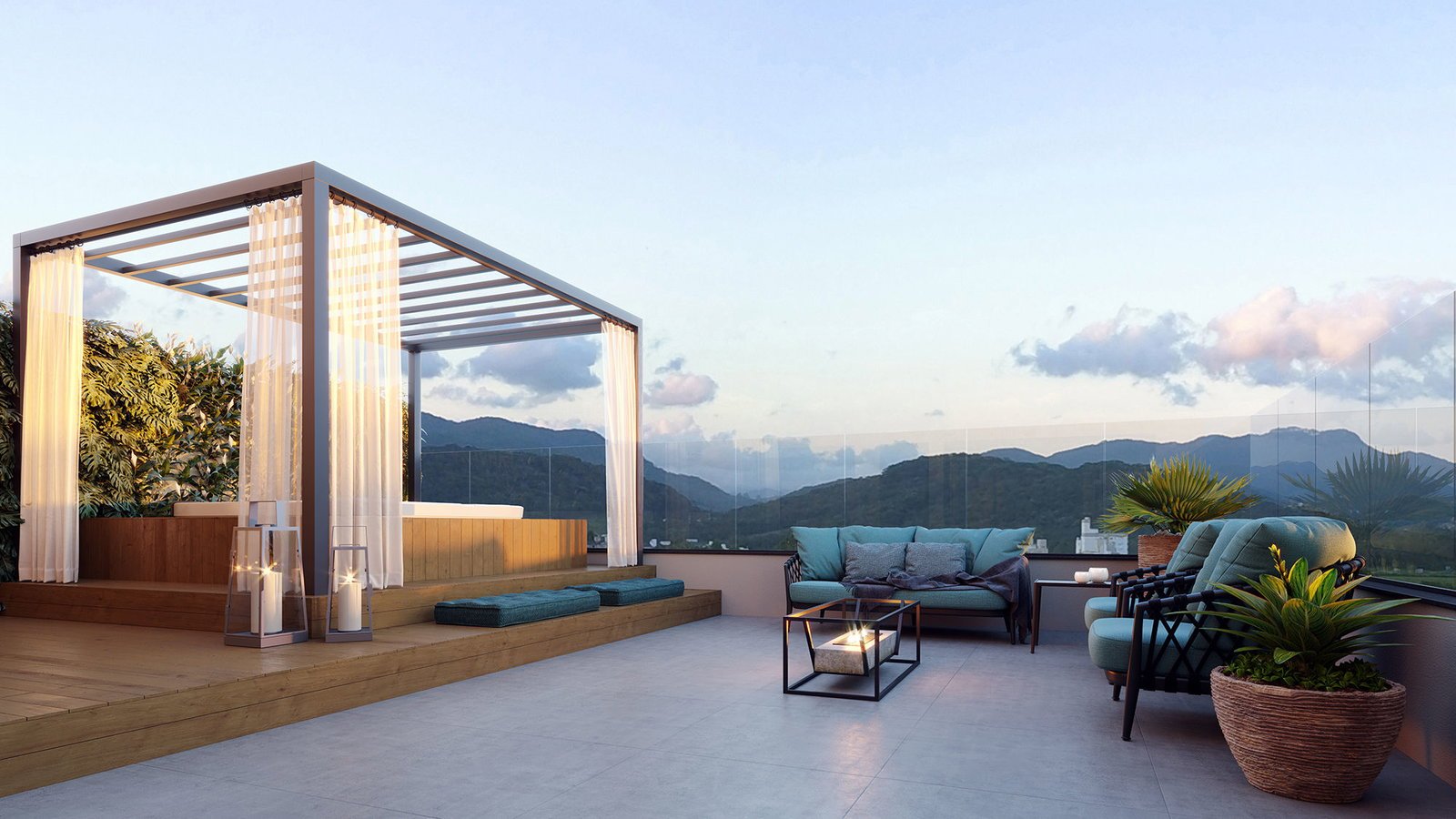 muller-marquardt-millenium-rooftop-01 Apartamento no Millennium Park Residence em Jaraguá do Sul (SC) | MULLER E MARQUARDT