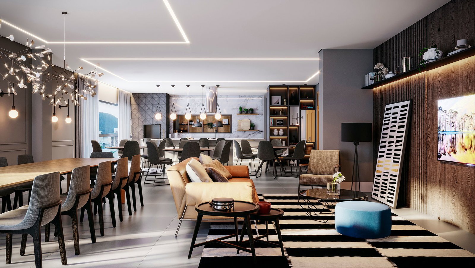 muller-marquardt-millenium-salao-festas-01 Apartamento no Millennium Park Residence em Jaraguá do Sul (SC) | MULLER E MARQUARDT