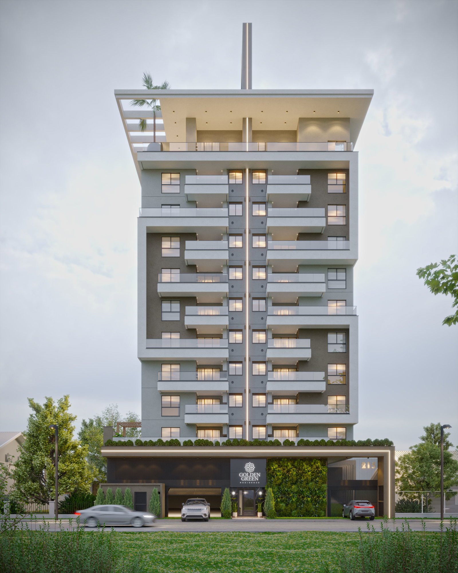 premier-golde-green-fachada-04 Apartamento no Golden Green Residence em Penha (SC) | PREMIER