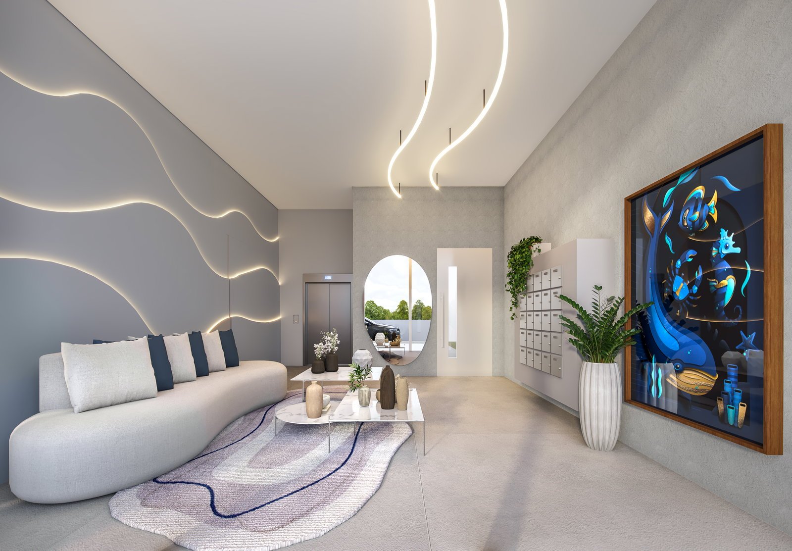 premier-ocean-hall-01 Apartamento no Ocean Signature em Penha (SC) | PREMIER