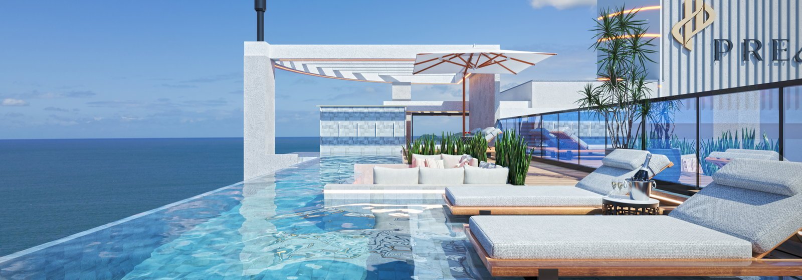 premier-ocean-piscina-02 Apartamento no Ocean Signature em Penha (SC) | PREMIER