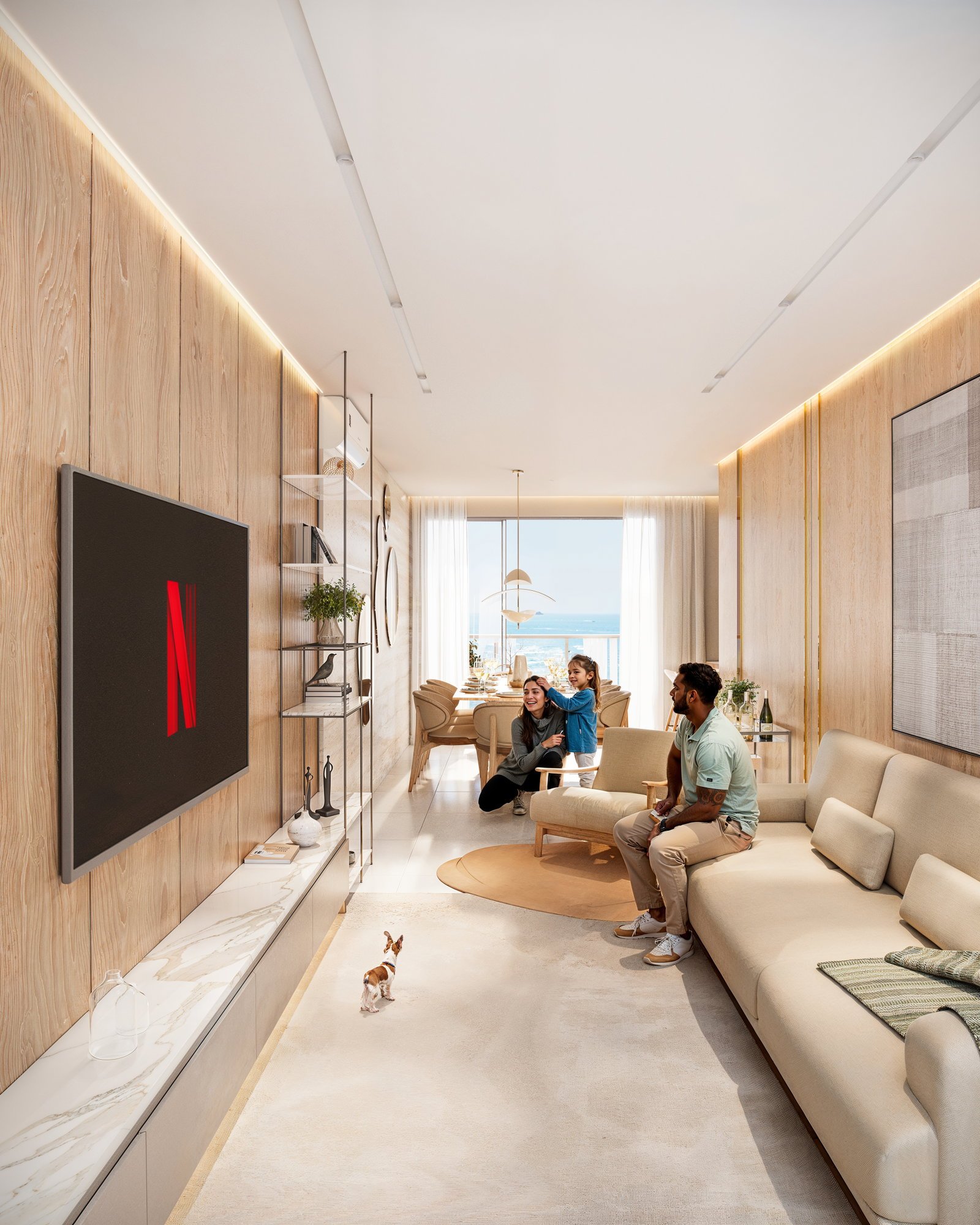 Apartamento no Ilha de Capri em Penha (SC) | SBJ
