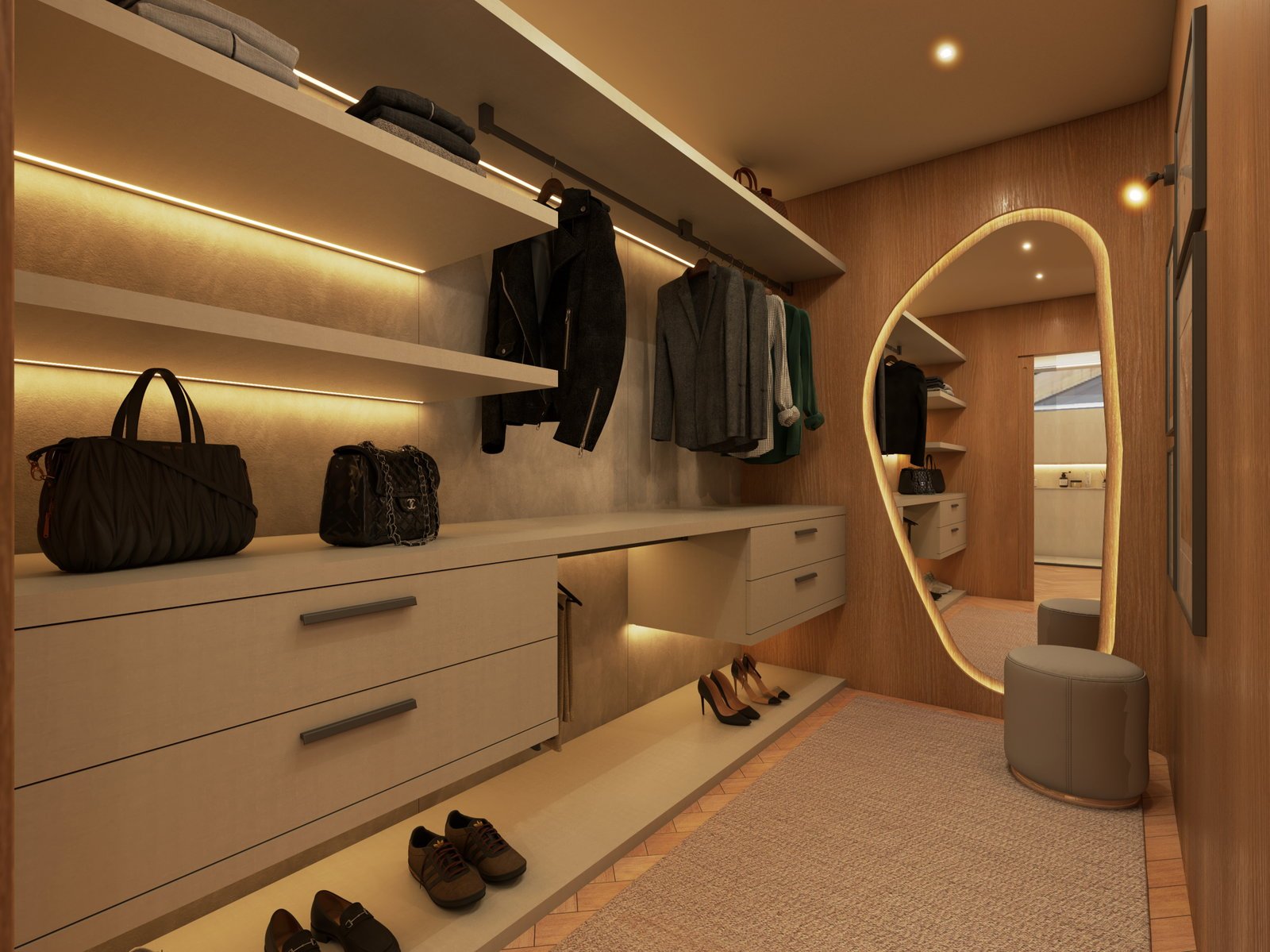 torresani-marine-closet-02 Apartamento no Marine Orla Residence em Barra Velha (SC) | TORRESANI