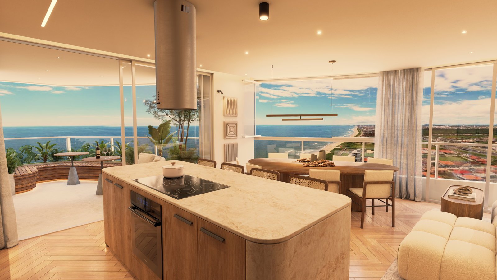 torresani-marine-ilha-cozinha-01 Apartamento no Marine Orla Residence em Barra Velha (SC) | TORRESANI