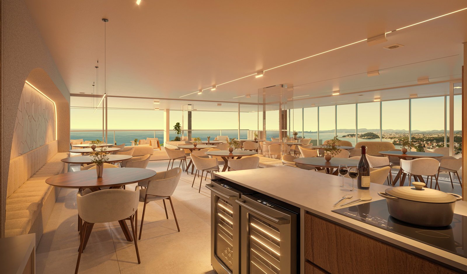 torresani-marine-salao-festas-03 Apartamento no Marine Orla Residence em Barra Velha (SC) | TORRESANI
