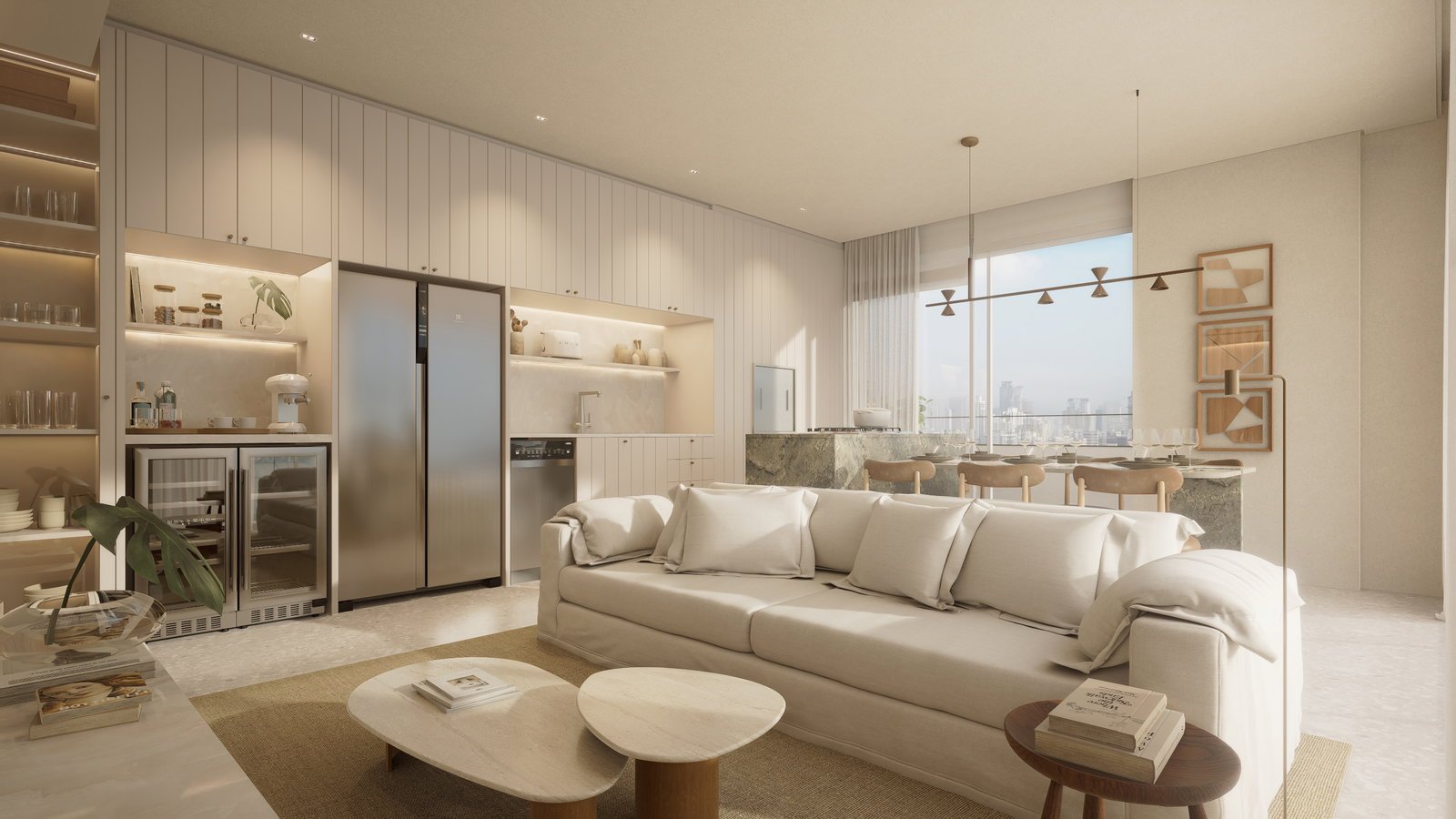 torresani-tauri-living-03 Apartamento no Tuari em Porto Belo (SC) | SCELTA