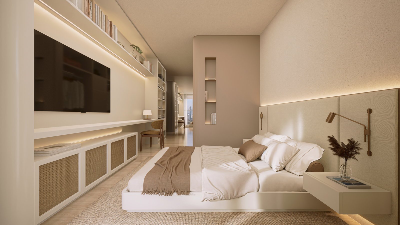 torresani-tauri-suite-01 Apartamento no Tuari em Porto Belo (SC) | SCELTA