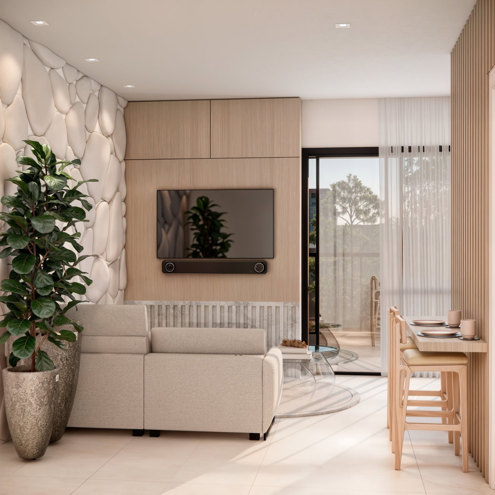 aplat-af-arcanjo-miguel-living-03 Apartamento no Residencial Arcanjo Miguel em Navegantes (SC) | AF