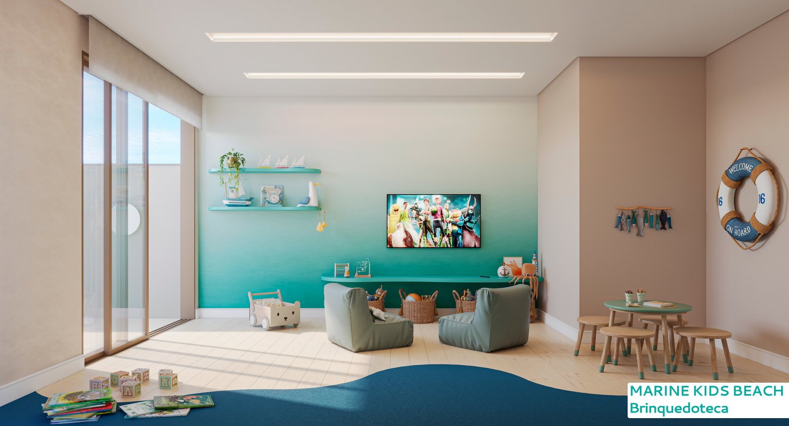aplat-amalfi-marine-brinquedoteca-01 Apartamento no Marine em Navegantes (SC) | AMALFI