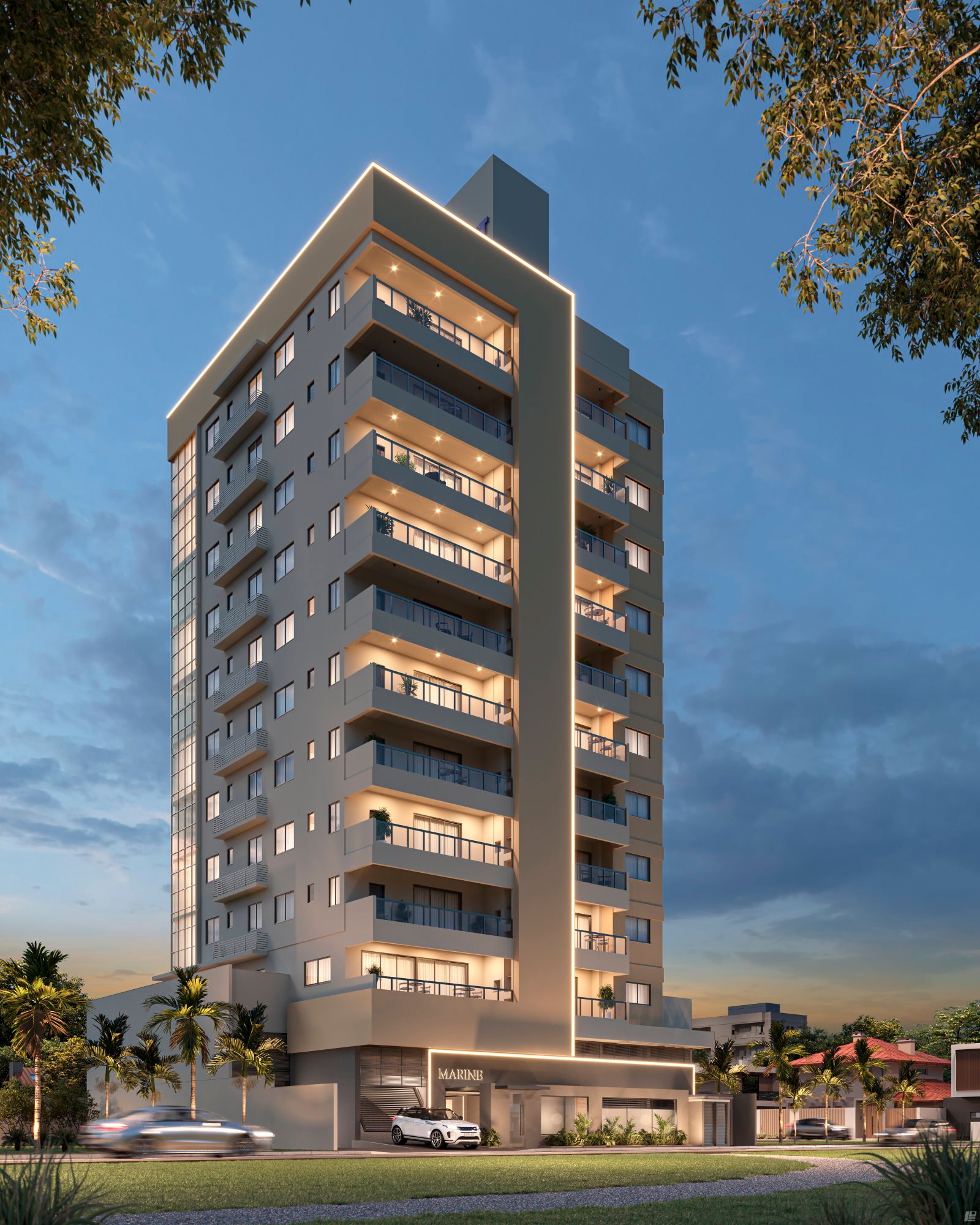 aplat-amalfi-marine-fachada-02 Apartamento no Marine em Navegantes (SC) | AMALFI