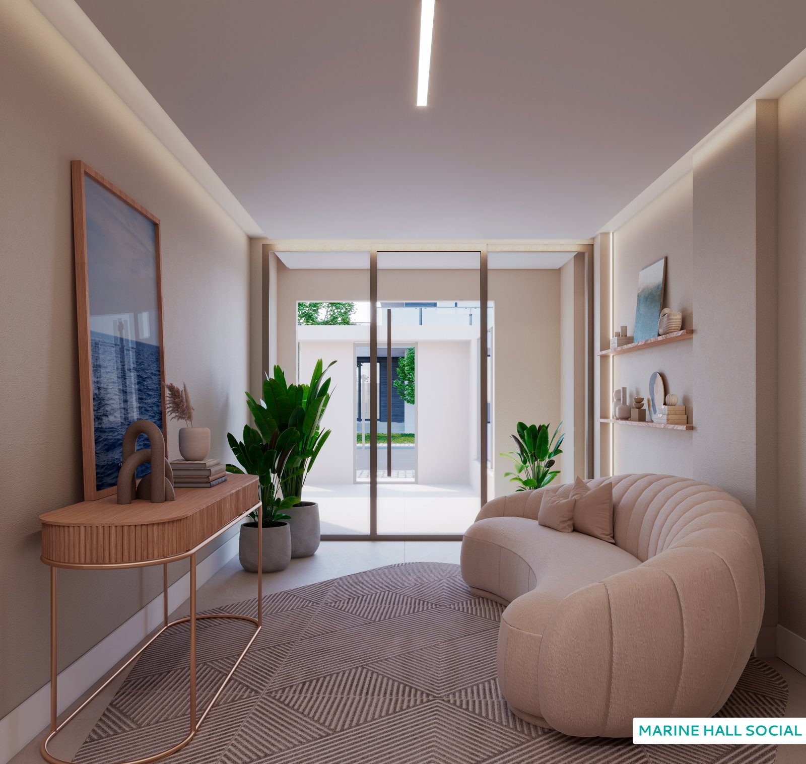 aplat-amalfi-marine-hall-social-01 Apartamento no Marine em Navegantes (SC) | AMALFI
