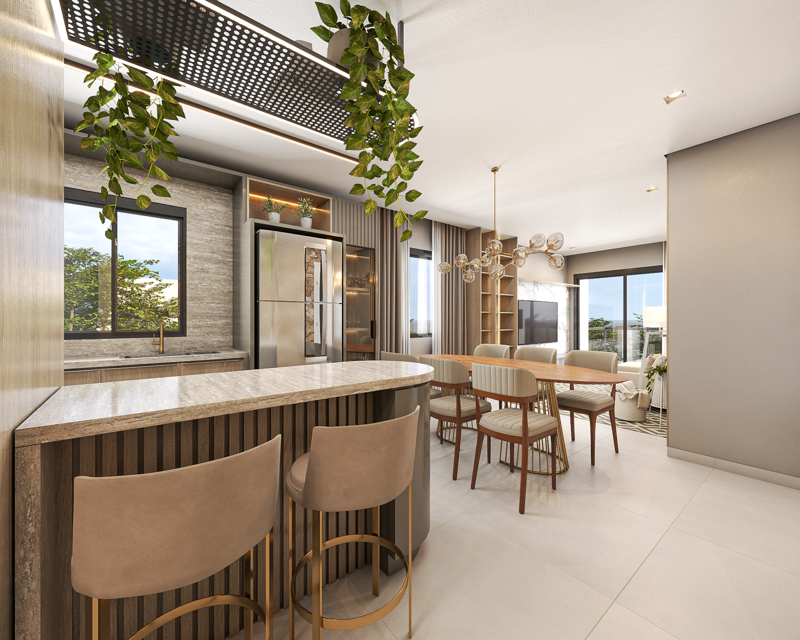 aplat-arx-maui-beach-i-living-01 Apartamento no Maui Beach Residence em Navegantes (SC) | ARX