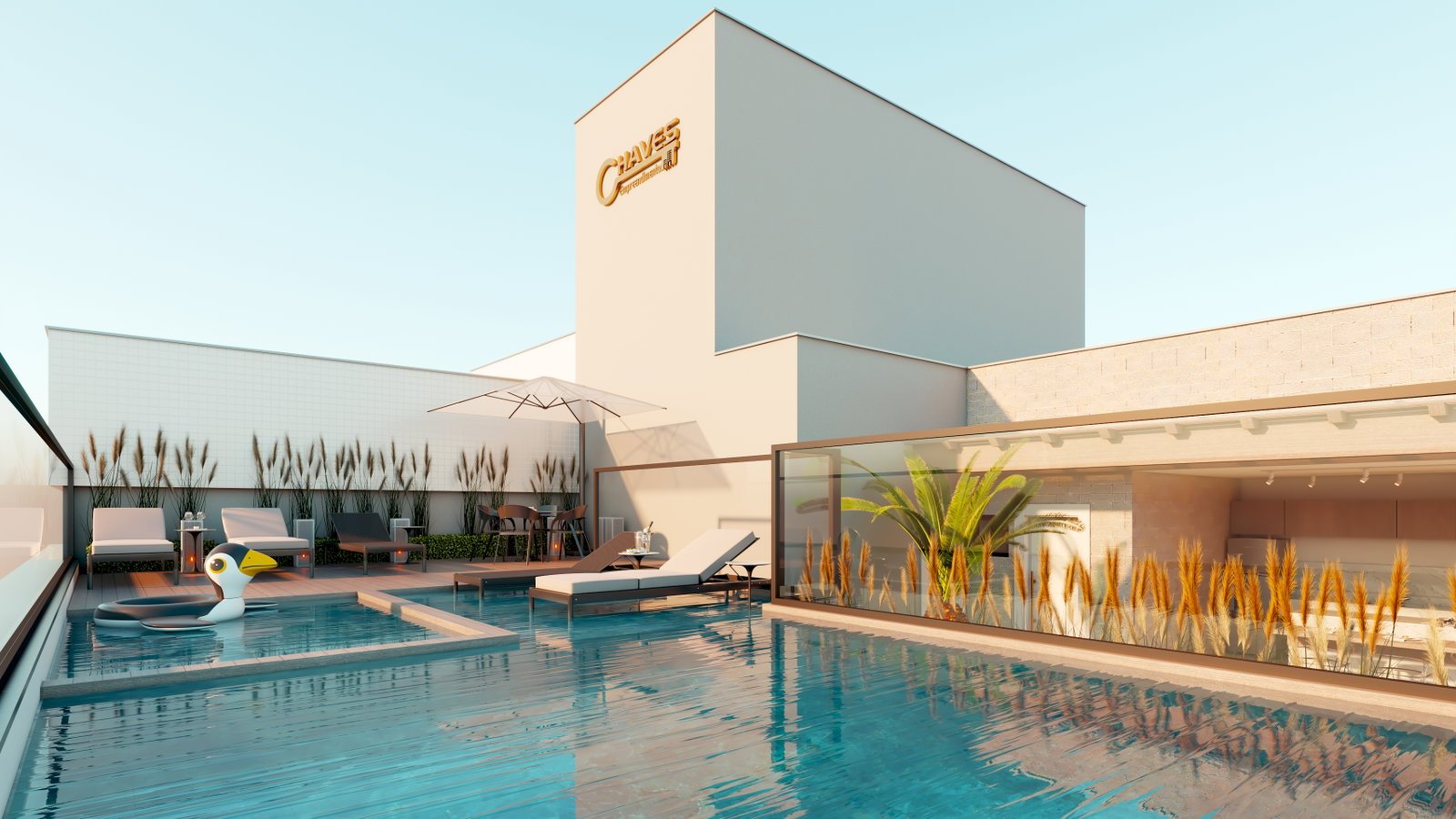 aplat-chaves-azzurra-piscina-01 Apartamento no Residencial Azzurra em Navegantes (SC) | CHAVES