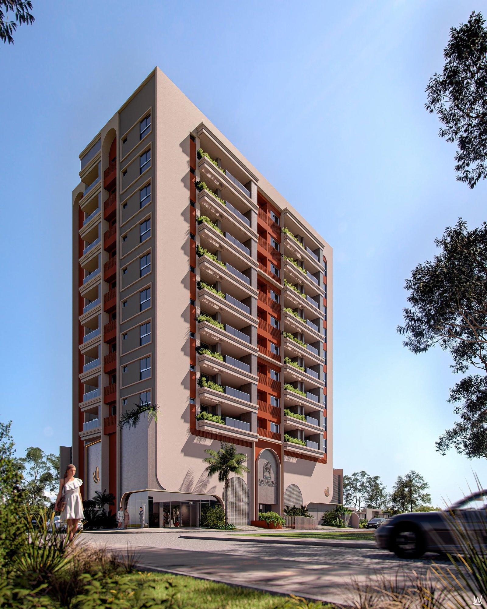 aplat-copas-cartagena-fachada-01 Apartamento no Cartagena Residencial em Navegantes (SC) | COPAS