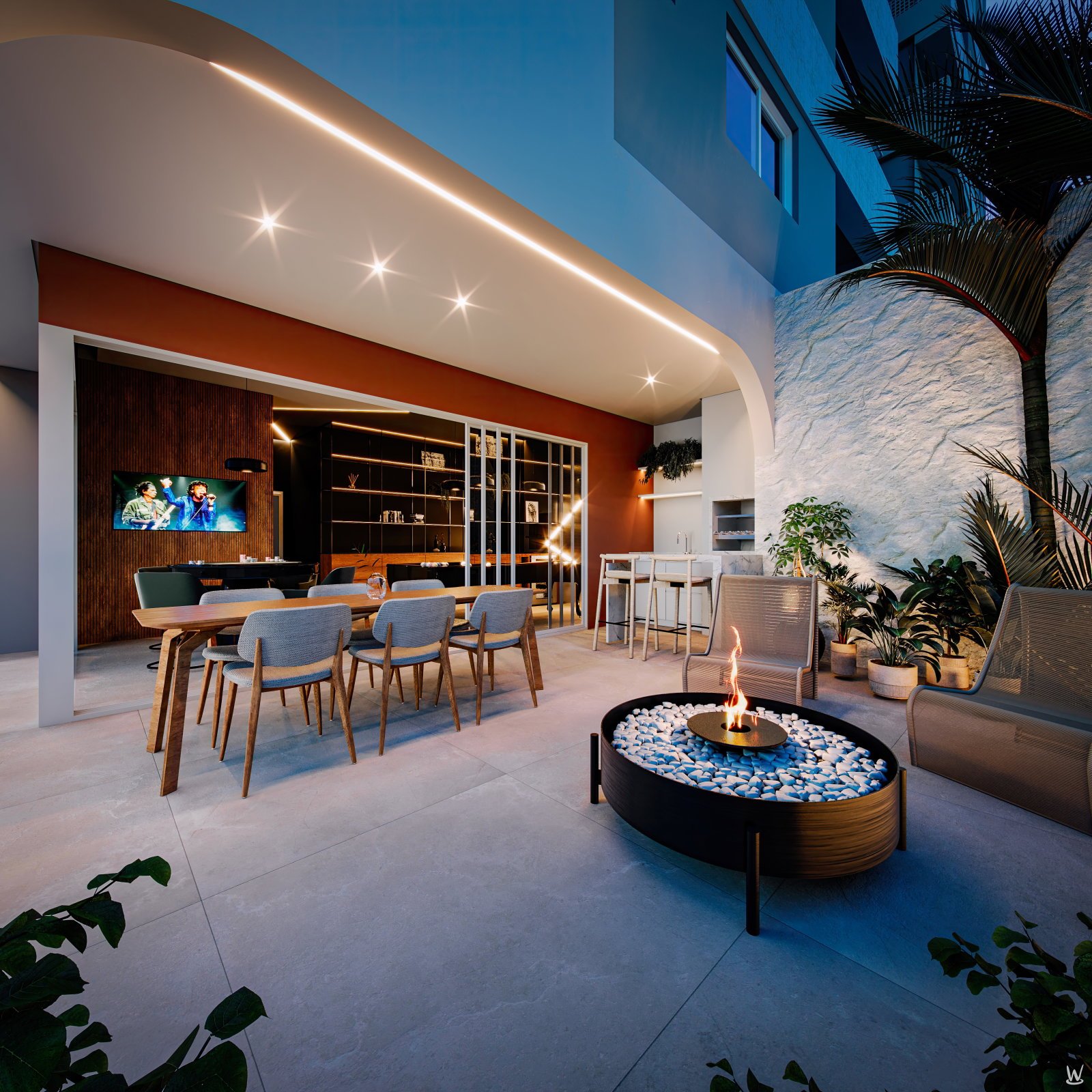 aplat-copas-cartagena-fireplace-02 Apartamento no Cartagena Residencial em Navegantes (SC) | COPAS