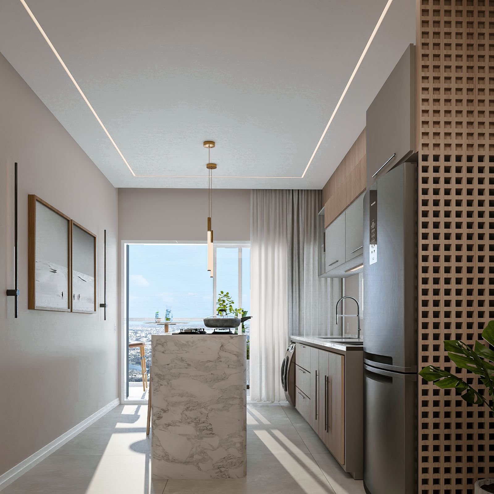 Apartamento no Vista Mar Garden em Navegantes (SC) | DINÂMICA