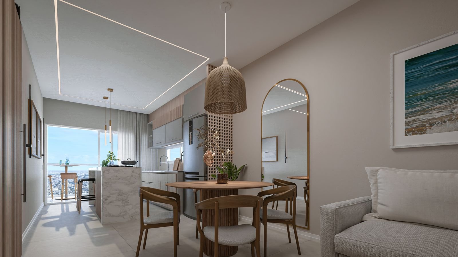 Apartamento no Vista Mar Garden em Navegantes (SC) | DINÂMICA