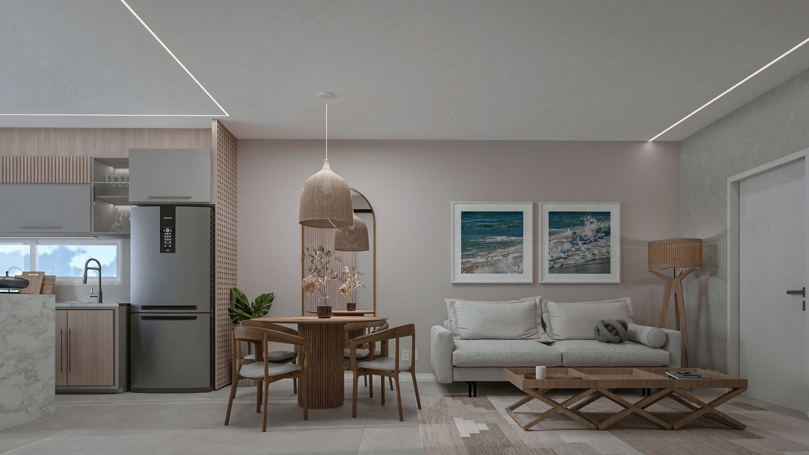 Apartamento no Vista Mar Garden em Navegantes (SC) | DINÂMICA