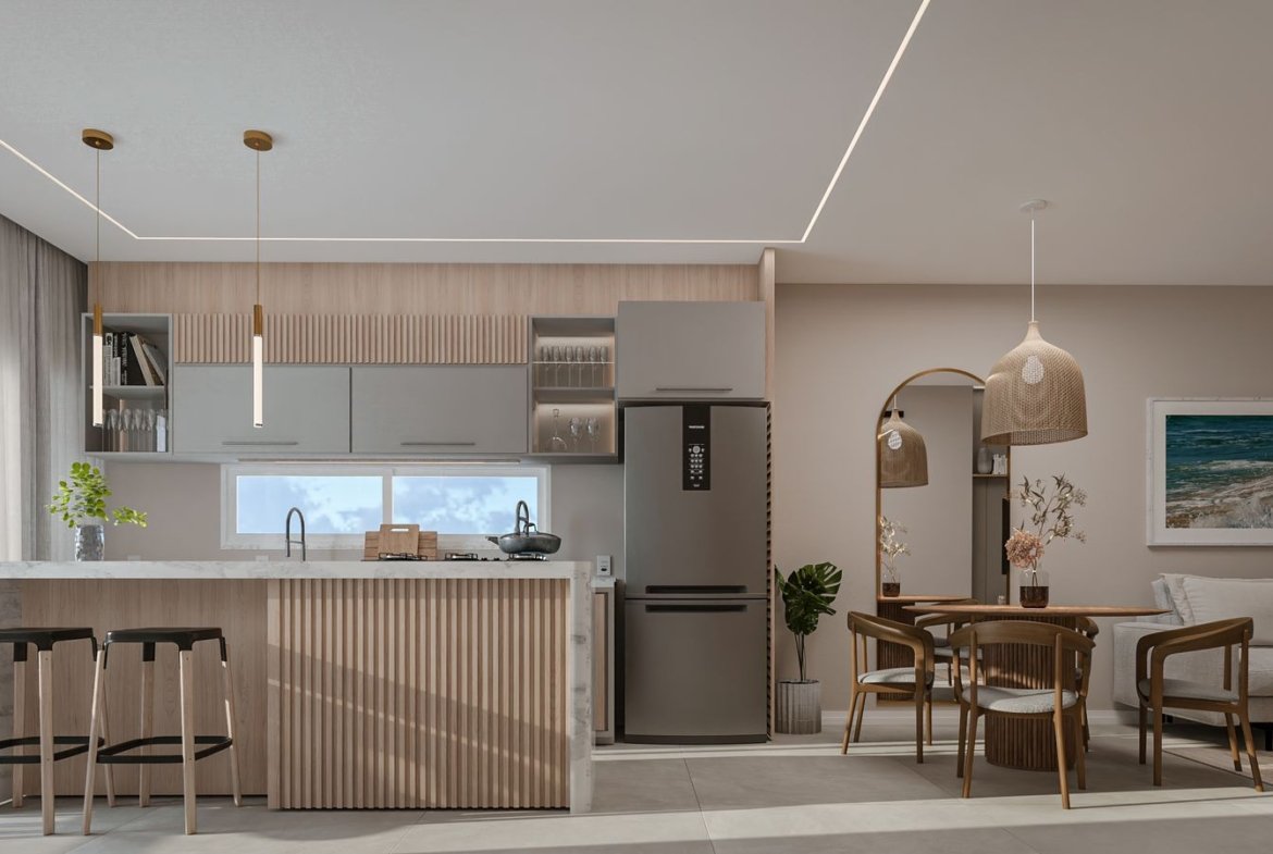 Apartamento no Vista Mar Garden em Navegantes (SC) | DINÂMICA
